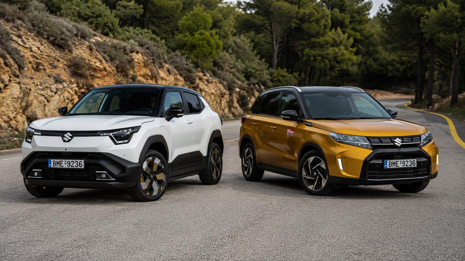 Suzuki Vitara vs Suzuki eVitara Suzuki Vitara vs Suzuki eVitara